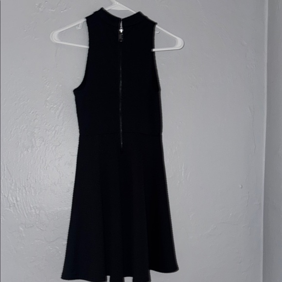 Free People Black Sleeveless Halter Mini Dress 44 - Picture 4 of 8